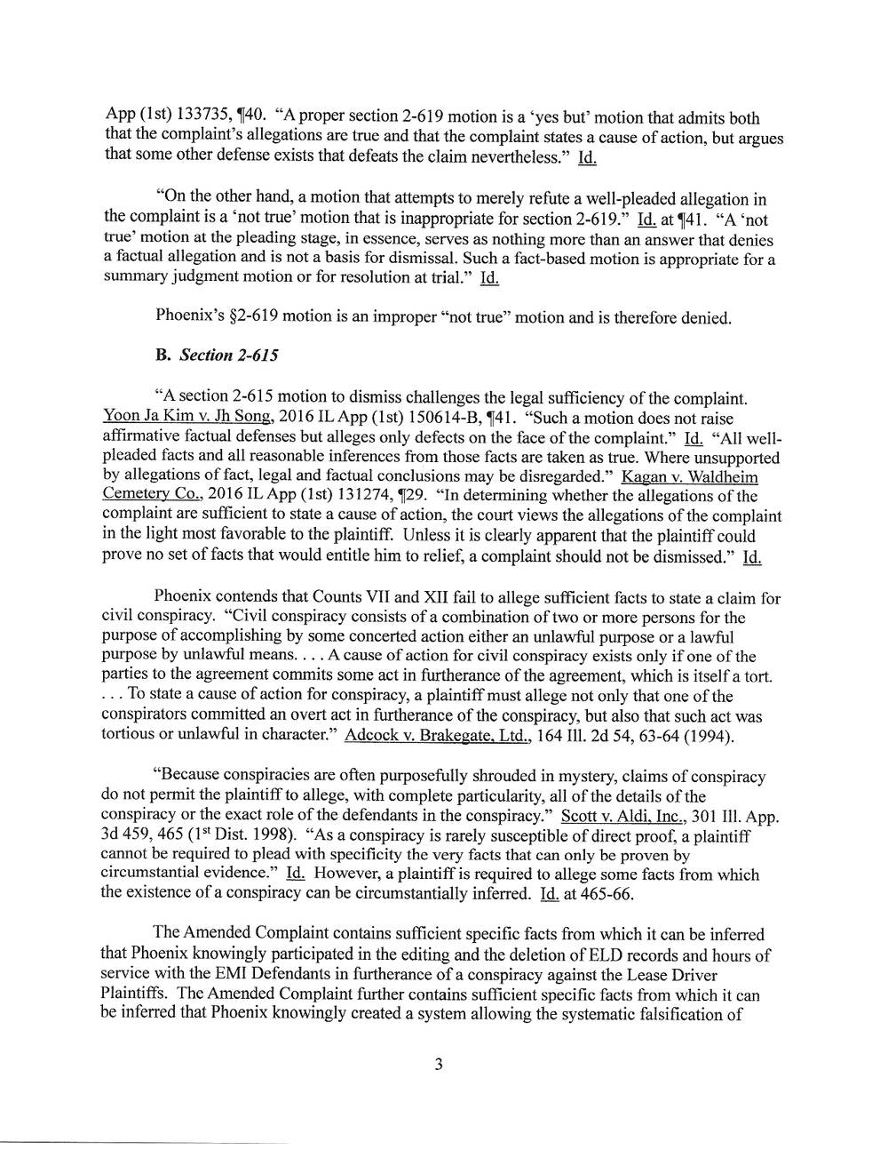 Order Denying The Motions To Dismiss, page 3