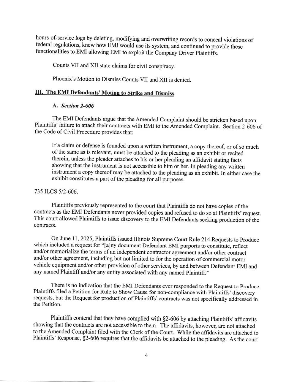 Order Denying The Motions To Dismiss, page 4